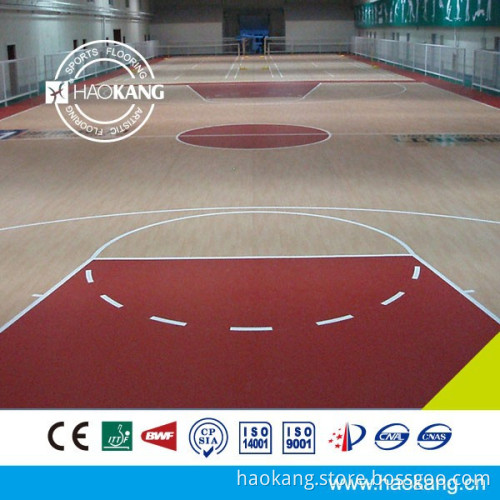 Used Basketball flooring